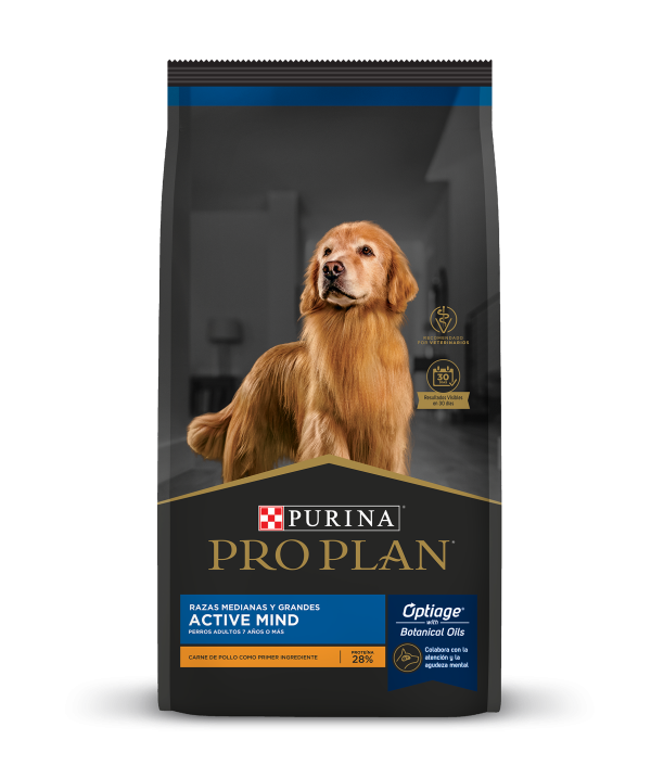 Proplan Active Mind +7  Raza mediana y grande - 15kg